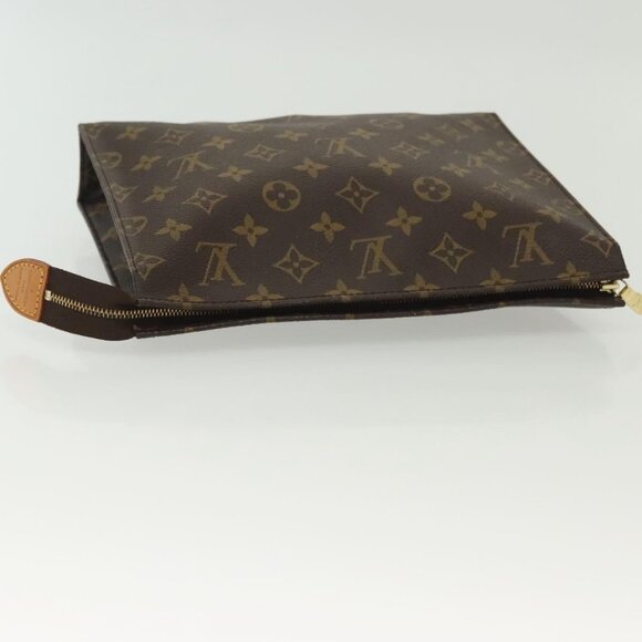 LOUIS VUITTON Monogram Poche Toilette 26 Pouch M47542 LV Auth 137596 - Picture 7 of 16